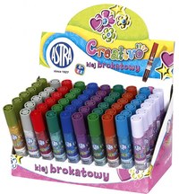 2. Astra Creativo Klej Brokatowy 10,5 ml 332114001 Różowy