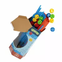 2. Mega Creative Klocki Konstrukcyjne Słomki/Kule 88 ele 545060