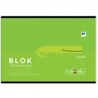 8. Interdruk Blok Techniczny Kolorowy A4 10 kartek 180g 236876