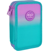 1. CoolPack Jumper 2 Piórnik Dwukomorowy Z Wyposażeniem Gradient Blueberry E66505/F
