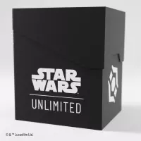 10. Gamegenic: Star Wars Unlimited - Soft Crate - Pudełko na Karty - Black/White