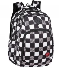 4. CoolPack Break Plecak Szkolny Młodzieżowy Checkers F024730