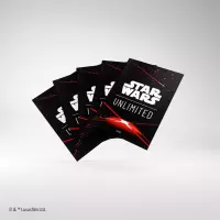 3. Gamegenic: Star Wars Unlimited - Art Sleeves - Koszulki na Karty - Space Red