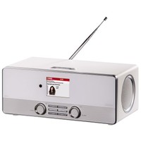 1. Hama Radio Cyfrowe DIR3110 Białe DAB+/FM/Internet 