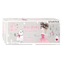 4. Starpak Farby Plakatowe 12 kolorów 20ml Szaro-Rożowa Ballerina 492054