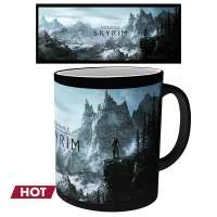 2. Kubek Termoaktywny Skyrim Dragon Symbol