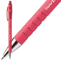 3. Paper Mate Długopis Automatyczny FlexGrip Ultra M 1.0 Czerwony S0190413