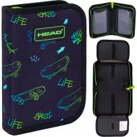 6. Head Piórnik AC1 Pojedynczy Dwuklapkowy bez Wyposażenia Skate Lifestyle 503024068