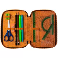 4. CoolPack Jumper 3 Piórnik Trzykomorowy Z Wyposażeniem Mandalorian F067781