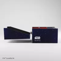 5. Gamegenic: Star Wars Unlimited Card Game - Twin Suns Soft Crate - Card Back Blue