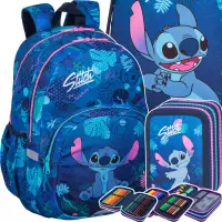 1. CoolPack Rider Zestaw Szkolny Stitch 3el Plecak F109780 + Piórnik F067780 + Worek F054780