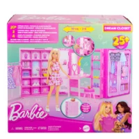 2. Mattel Barbie Garderoba Szafa Marzeń HXD59 