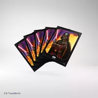 2. Gamegenic: Star Wars Unlimited - Double Sleeving Pack - Koszulki na Karty - Darth Vader