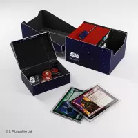 11. Gamegenic: Star Wars Unlimited Card Game - Twin Suns Soft Crate - Card Back Blue