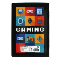3. STRPAK Zeszyt W Kratkę A5 Gaming 16 kartek 479732