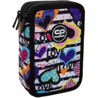 1. CoolPack Jumper 3 Piórnik Trzykomorowy Z Wyposażeniem Diary F067936
