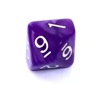 3. Komplet kości REBEL RPG - Perłowe - Granatowe