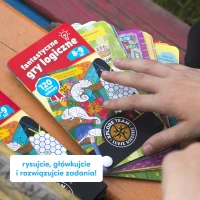 3. Bright Junior Media Fantastyczne Gry Logiczne 8-9 Lat