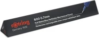 2. Rotring Zestaw Ołówek Automatyczny Metalowy 600 0.7mm Niebieski 142673 2114267