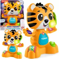 1. Mattel Fisher Price Link Squad Tygrysek Taniec Nauka Pl Hyl33