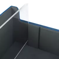 5. Gamegenic: Games' Lair 600+ Convertible - Pudełko na Karty - Blue