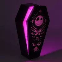 6. Lampka 3D Miasteczko Halloween - Trumienka