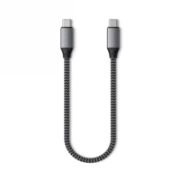 2. Satechi - kabel USB-C - USB-C 25cm 100W Space Gray