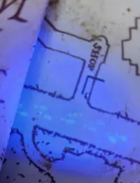 4. Zestaw Harry Potter - Mapa Huncwotów i Różdżka