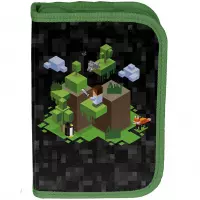 1. Paso Piórnik Dwuklapkowy z Wyposażeniem Pixel Green PP25PX-P001