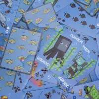 4. Wodoodporne Karty do Gry Minecraft 