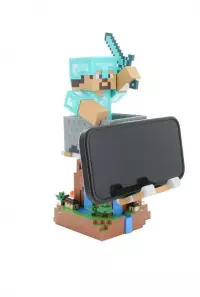 6. Stojak Minecraft - Steve w Diamentowej Zbroi