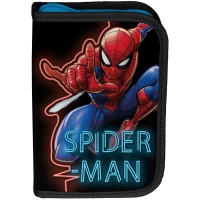 1. Paso Piórnik Dwuklapkowy bez Wyposażenia Spiderman SP22CS-001BW