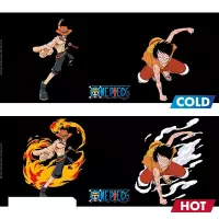 2. Kubek Termoaktywny One Piece - Luffy & Ace