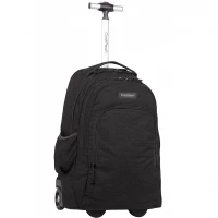 5. CoolPack Summit Plecak Szkolny Na Kółkach Snow Black E85020