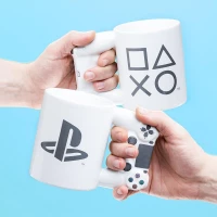 5. Kubek 3D Playstation Dualshock 4 Biały 