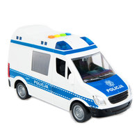 1. Mega Creative Moje Miasto Auto Policyjne Policja Radiowóz Biało- Niebieski 382256