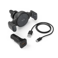 2. Hama Uchwyt Samochodowy Indukcyjny "FC 10 Flex Set" 10W Czarny
