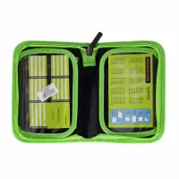 4. Starpak Piórnik Dwuklapkowy Bez Wyposażenia Dino Glow 550997