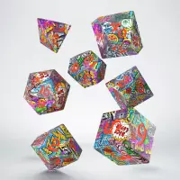 1. Komplet kości Full Art: Graffiti