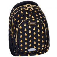 4. AstraBag Plecak Szkolny AB330 Golden Teddy 502024089