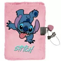 1. Paso Pamiętnik Pluszowy na Kluczyk Stitch 2024 Różowy DS24GW-3677