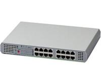 1. Allied Telesis 16 port 10/100/1000TX unmanaged switch with internal power supply EU Power Adapter
