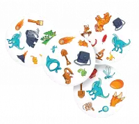 2. Dobble Dinozaury