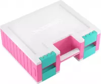 3. Gamegenic: Game Castle - Walizka z Pudełkami - Pink/White/Teal