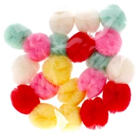 1. Craft With Fun Ozdoba Dekoracyjna Pompony Kolorowe 463479