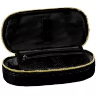 3. BeUniq Piórnik Tuba Usztywniona Gold BU25MG-013