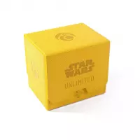 1. Gamegenic: Star Wars Unlimited - Deck Pod -  Pudełko na Karty - Yellow
