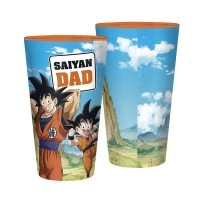 4. Szklanka Dragon Ball Super - Saiyan Dad - 400 ml
