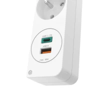 5. Hama Listwa Zasilająca 3GN, 2xUSB C/A