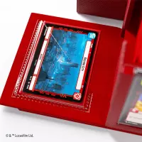 7. Gamegenic: Star Wars Unlimited - Deck Pod - Pudełko na Karty - Red